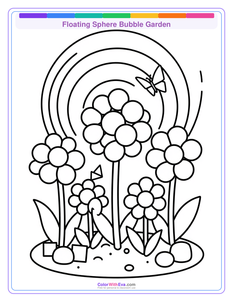 Floating Sphere Bubble Garden preview