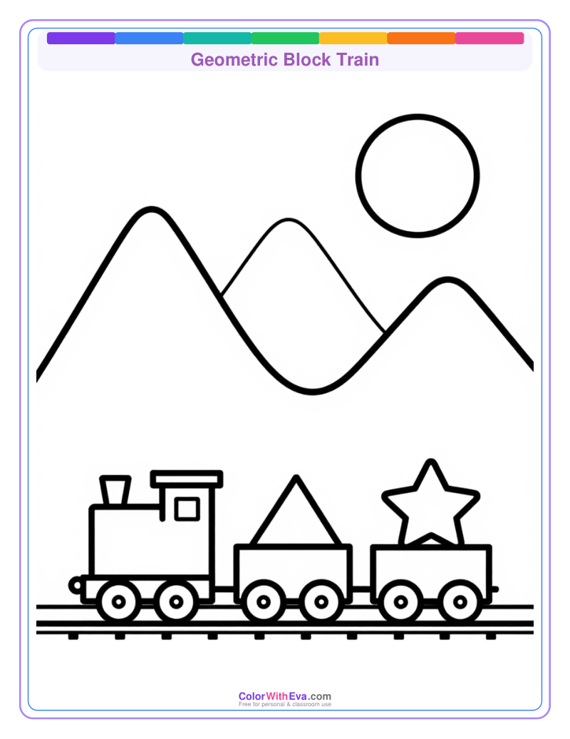 Geometric Block Train preview