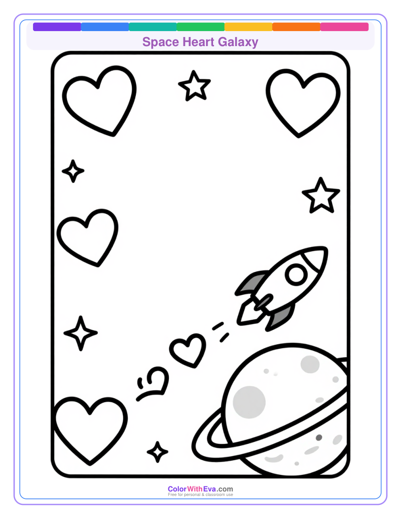 Space Heart Galaxy preview