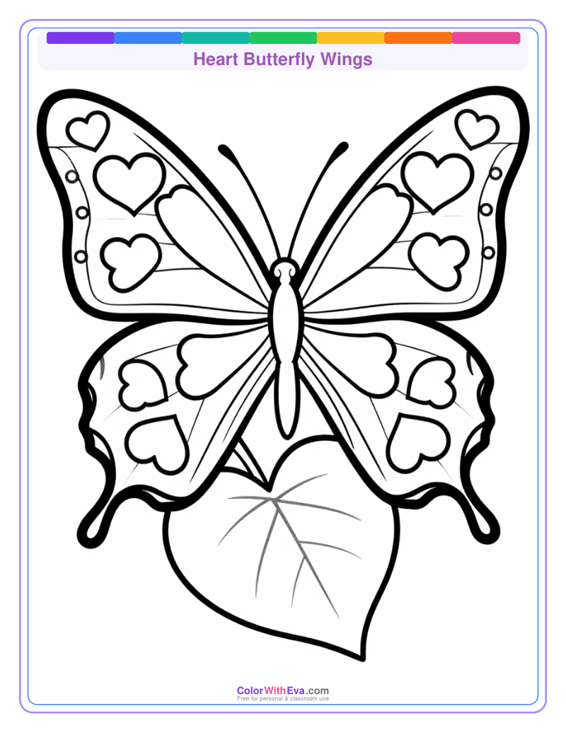 Heart Butterfly Wings preview