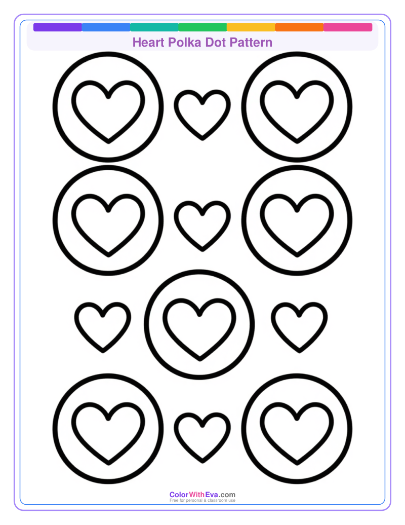 Heart Polka Dot Pattern preview