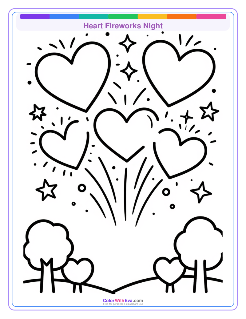 Heart Fireworks Night preview