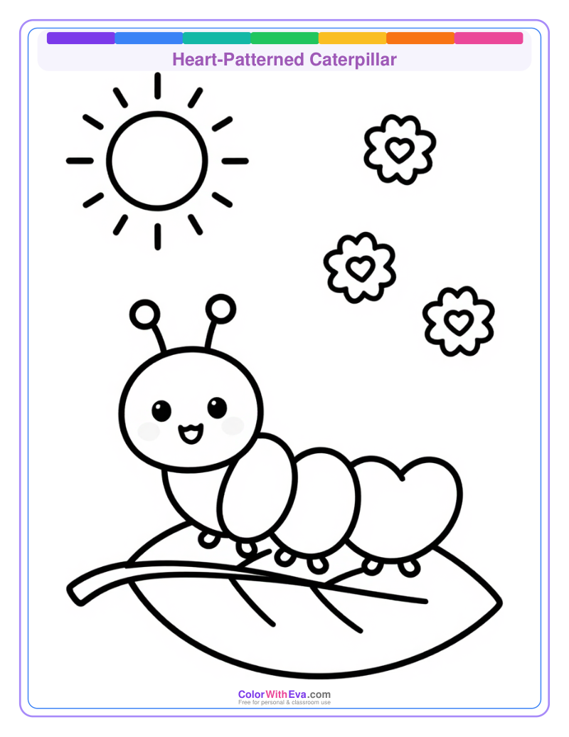 Heart-Patterned Caterpillar preview