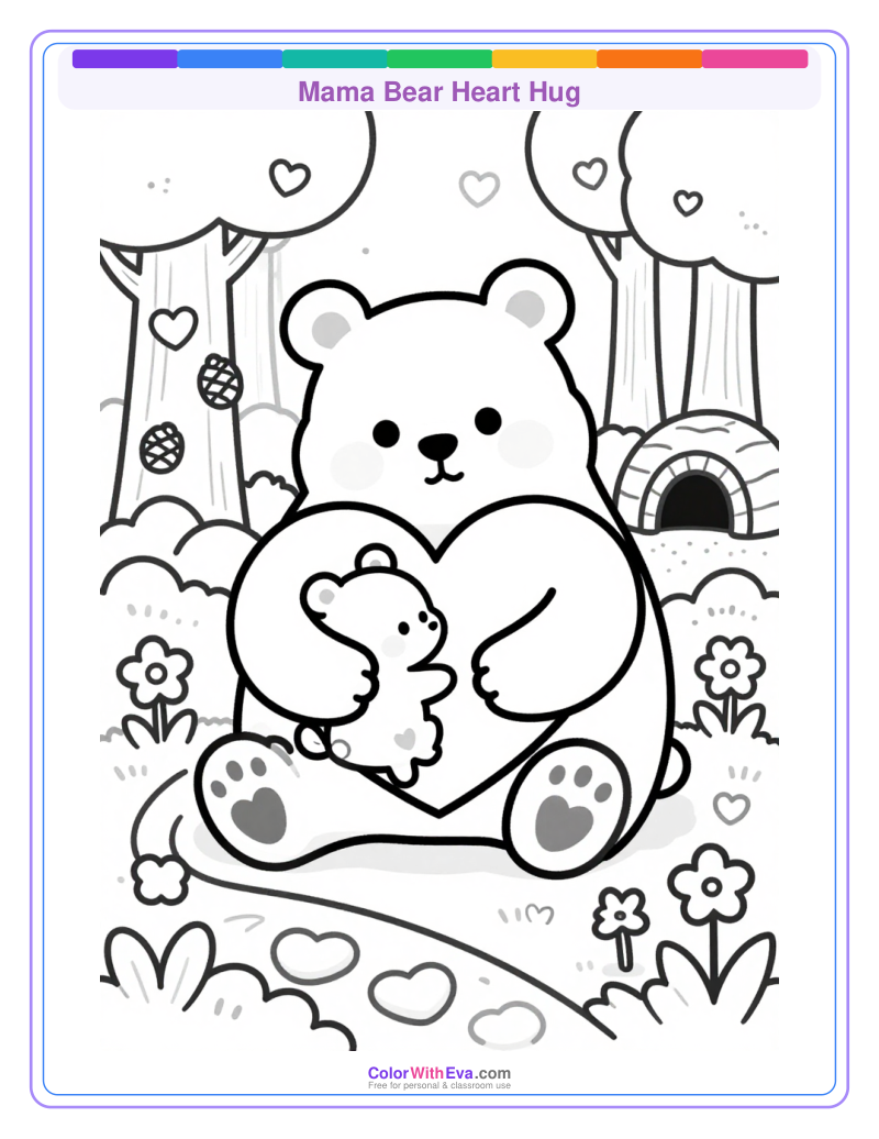 Mama Bear Heart Hug preview