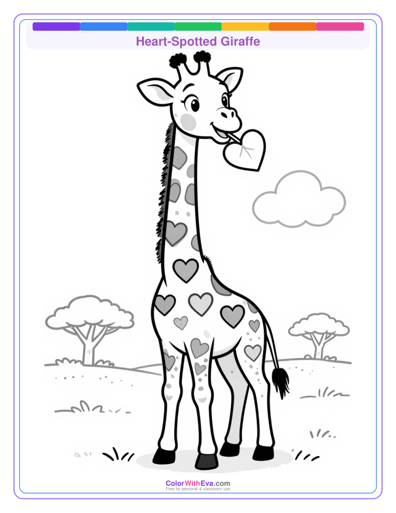 Heart-Spotted Giraffe preview