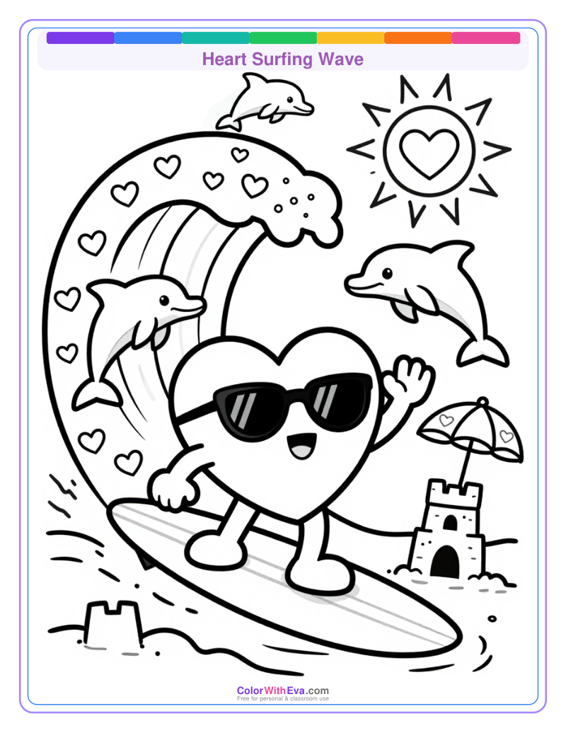 Heart Surfing Wave thumbnail