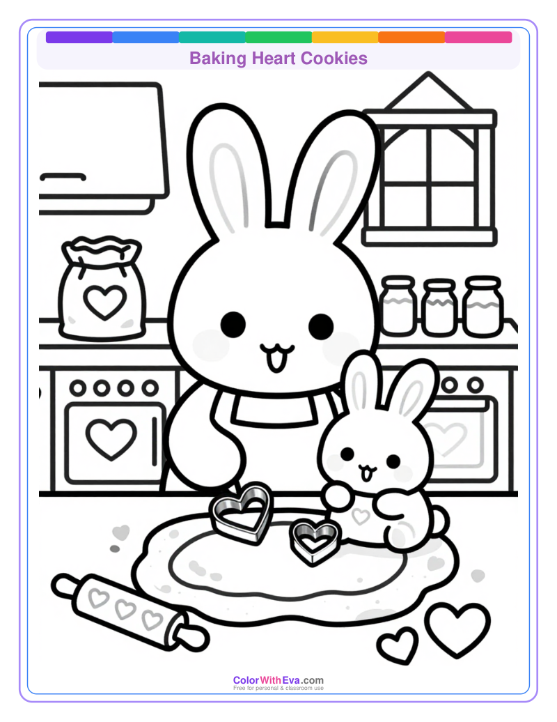 Baking Heart Cookies preview