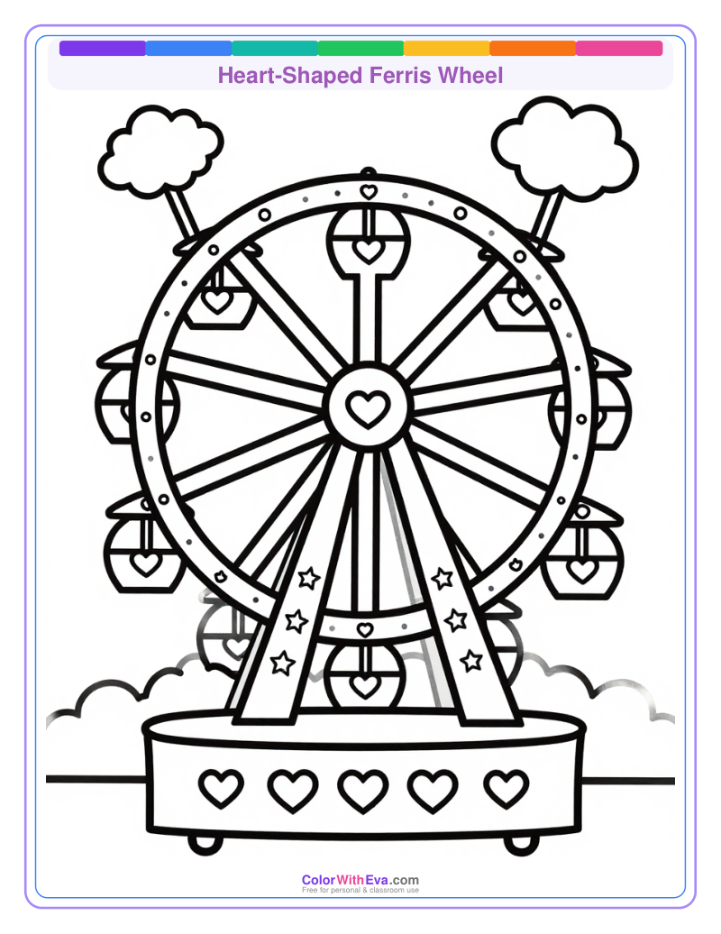 Heart-Shaped Ferris Wheel preview