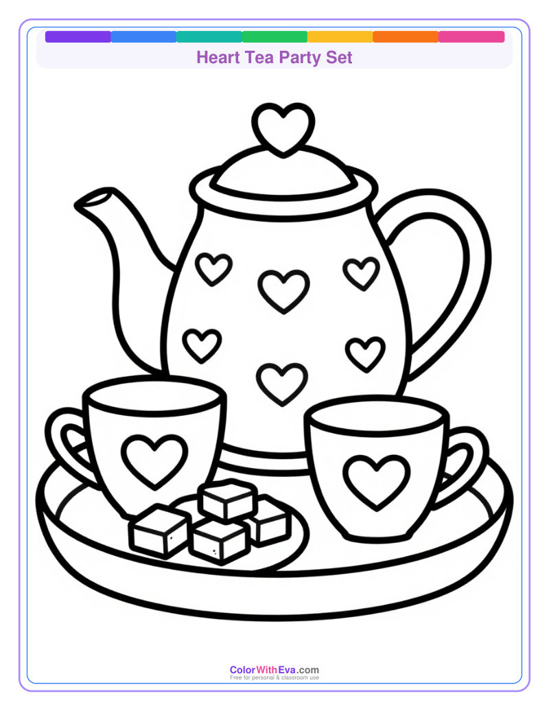 Heart Tea Party Set preview