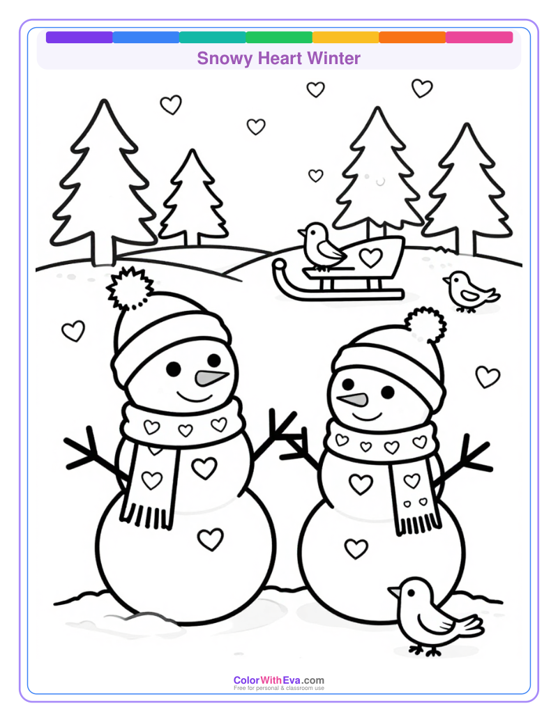 Snowy Heart Winter preview