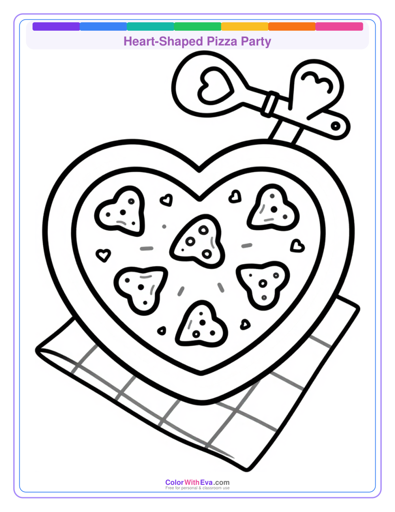 Heart-Shaped Pizza Party preview