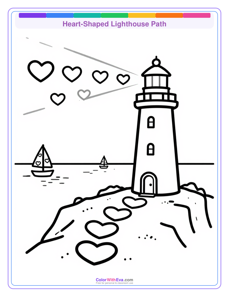 Heart-Shaped Lighthouse Path preview