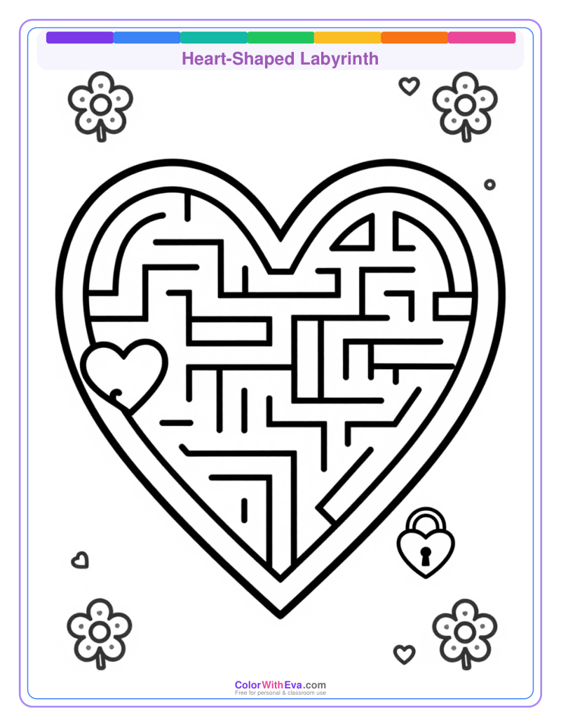 Heart-Shaped Labyrinth preview