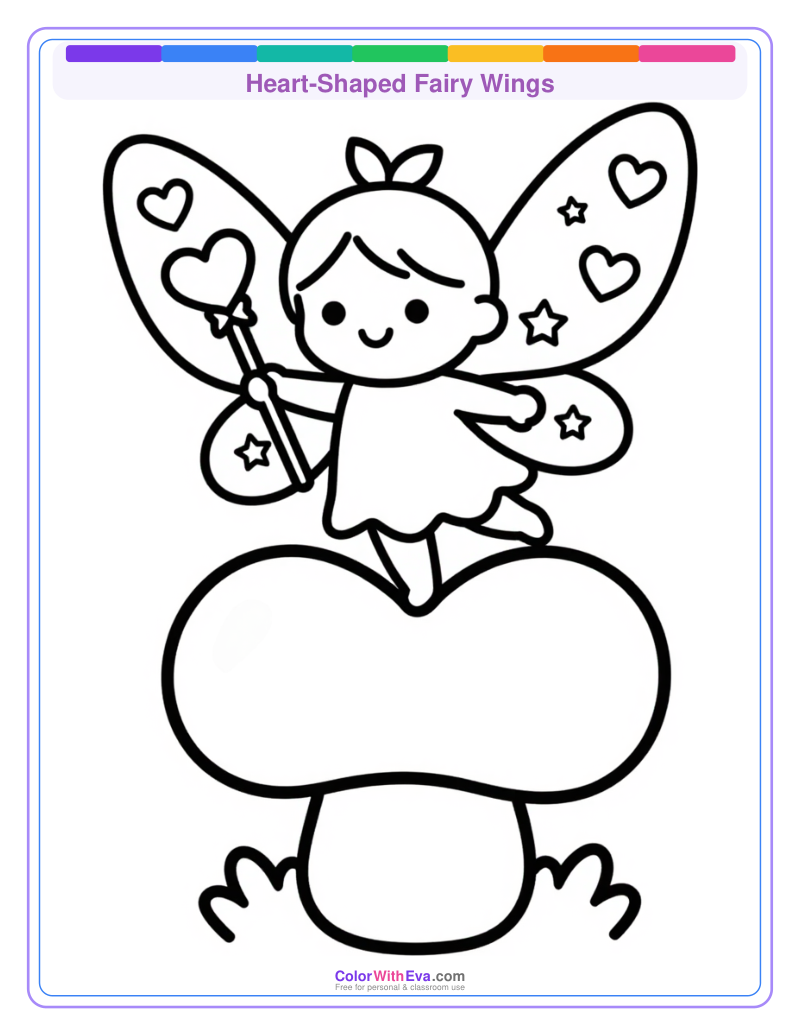 Heart-Shaped Fairy Wings preview