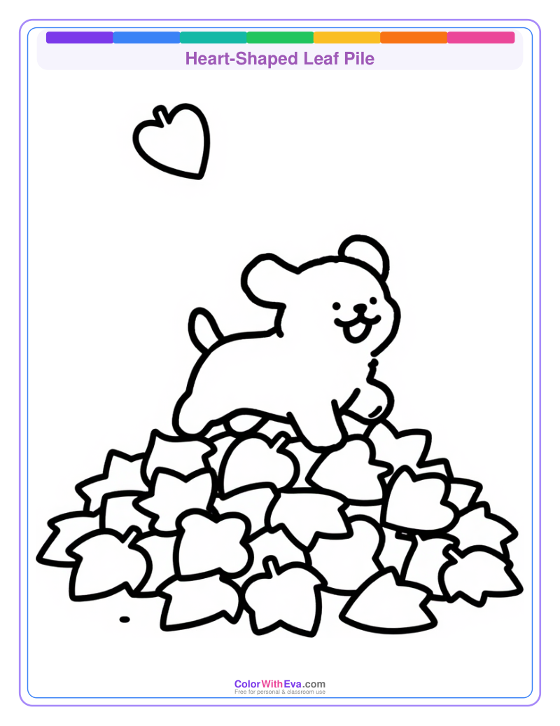 Heart-Shaped Leaf Pile preview
