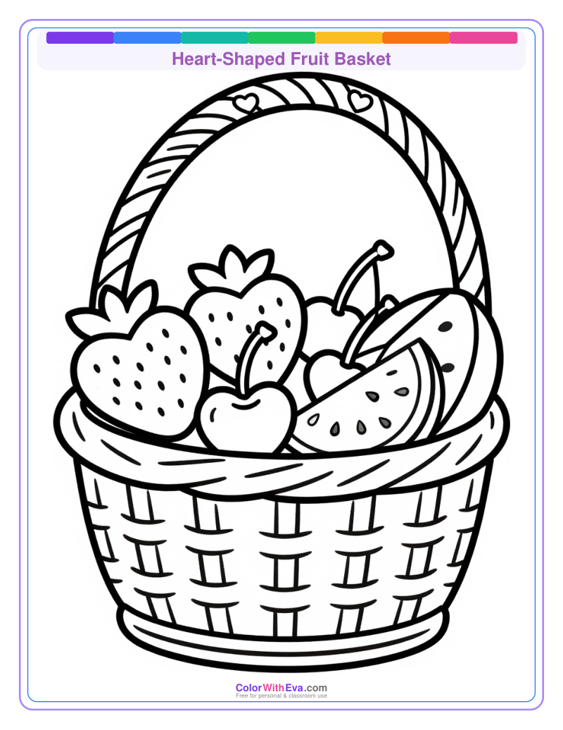 Heart-Shaped Fruit Basket preview