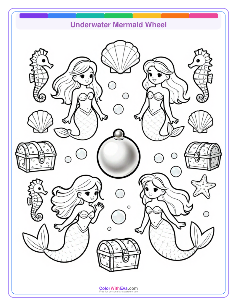 Underwater Mermaid Wheel thumbnail