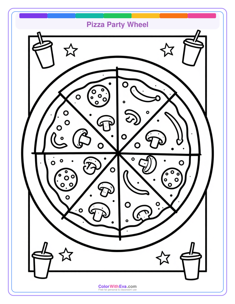 Pizza Party Wheel preview