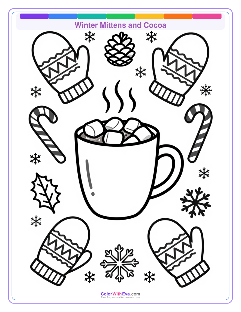 Winter Mittens and Cocoa thumbnail