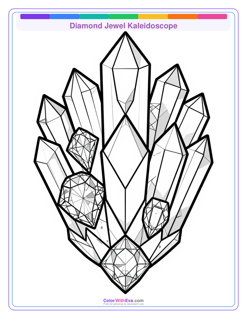Diamond Jewel Kaleidoscope preview
