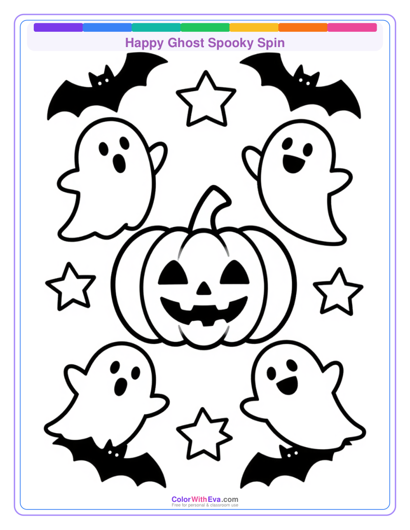 Happy Ghost Spooky Spin preview