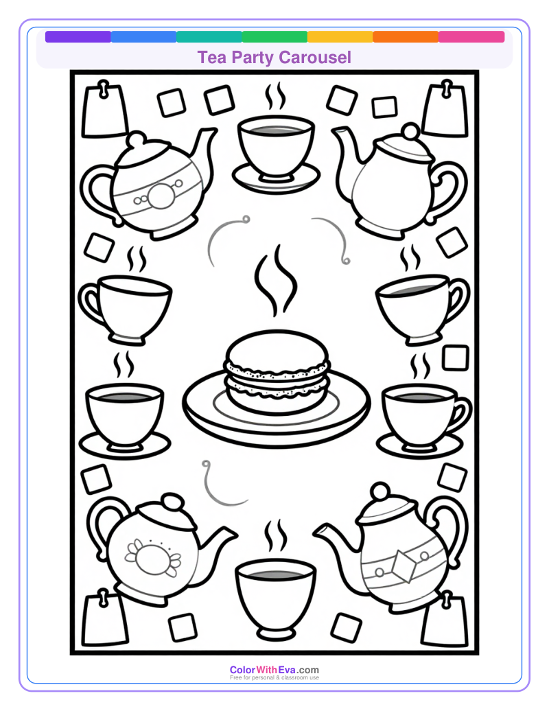 Tea Party Carousel preview