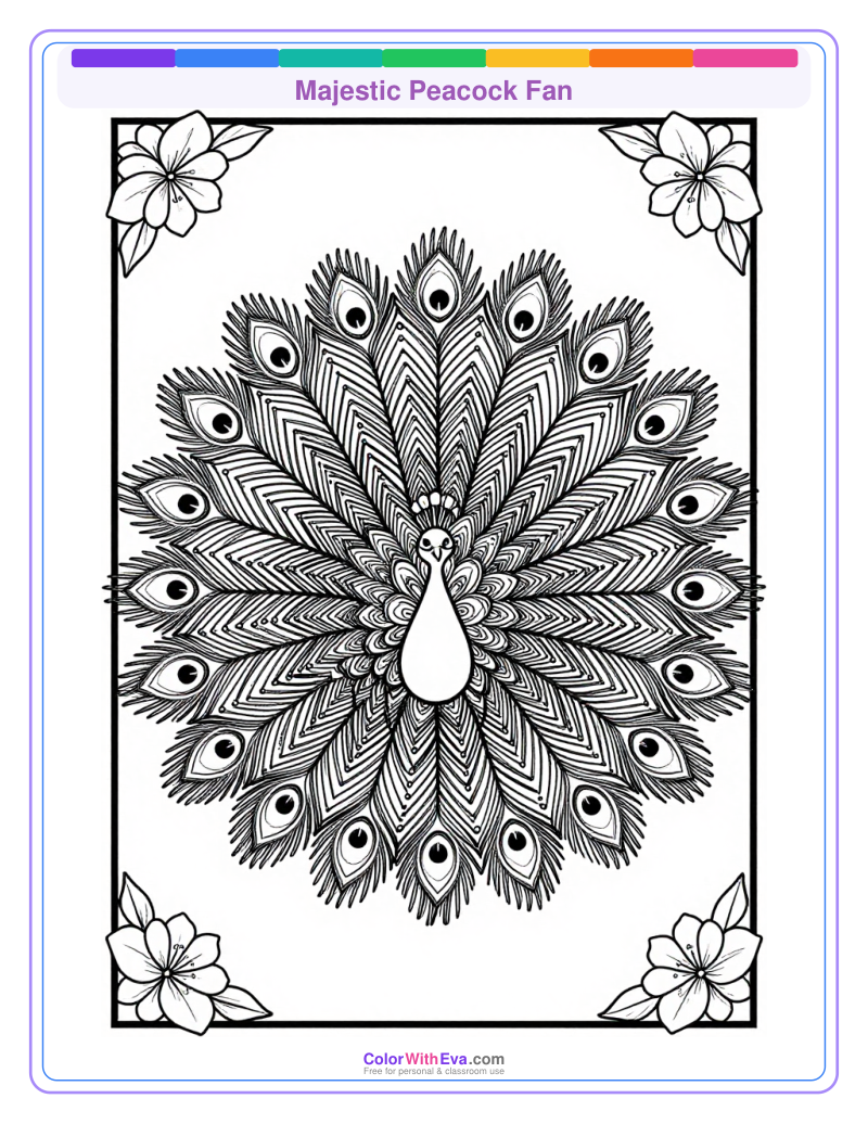 Majestic Peacock Fan preview