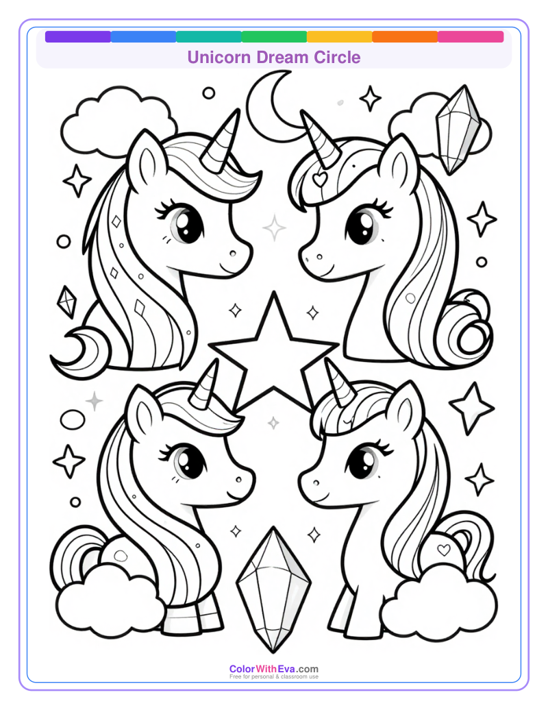Unicorn Dream Circle preview