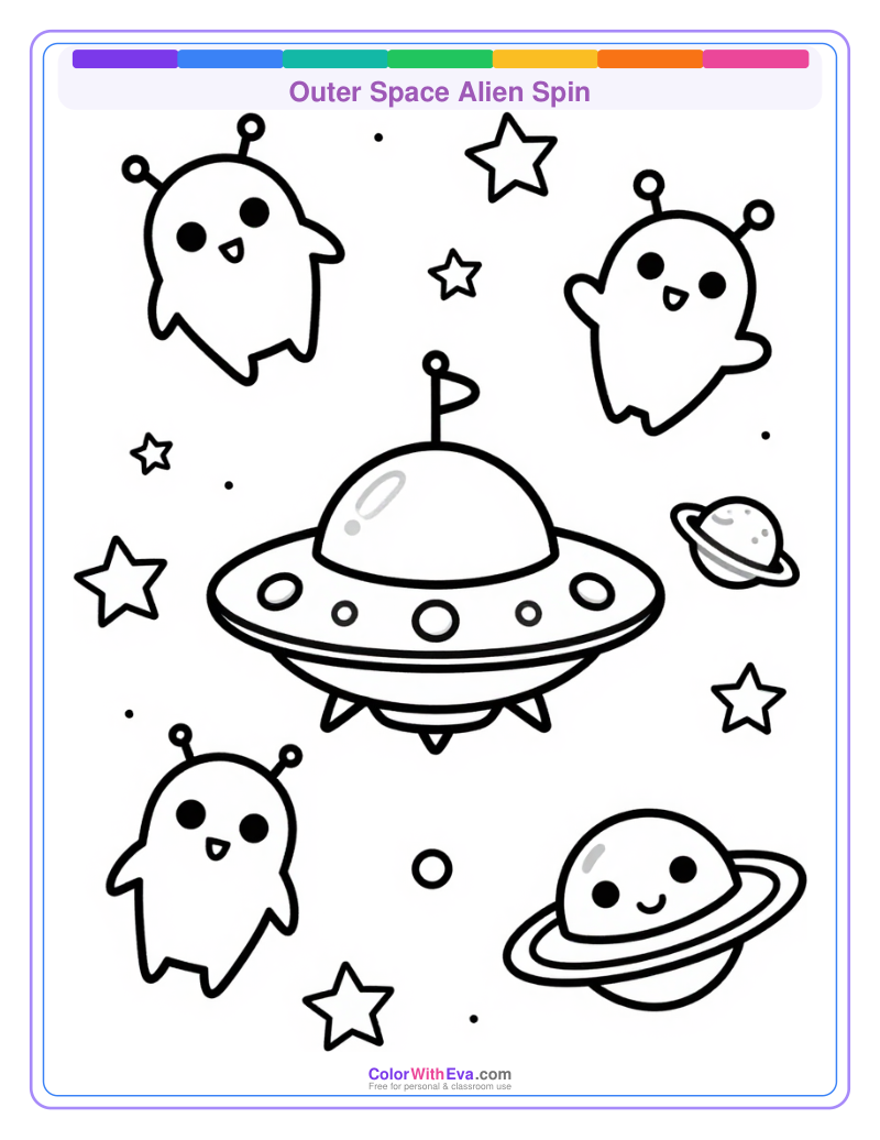 Outer Space Alien Spin preview