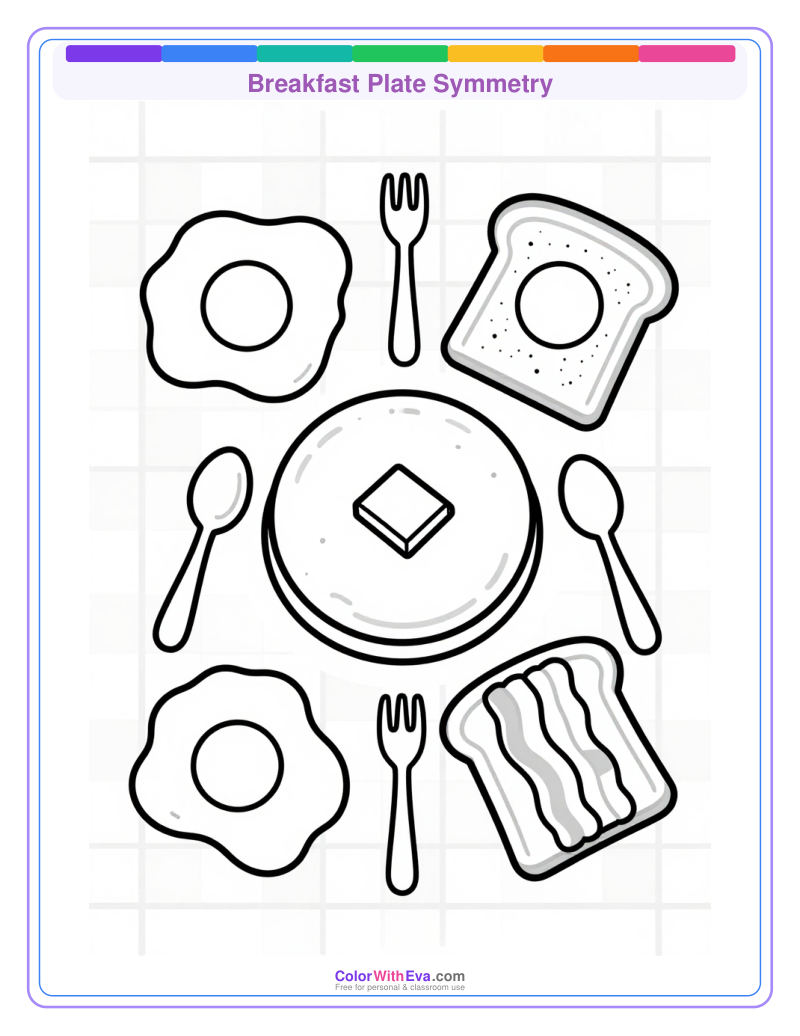 Breakfast Plate Symmetry preview
