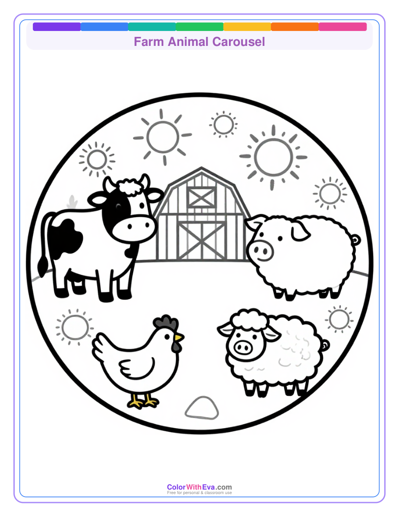 Farm Animal Carousel preview