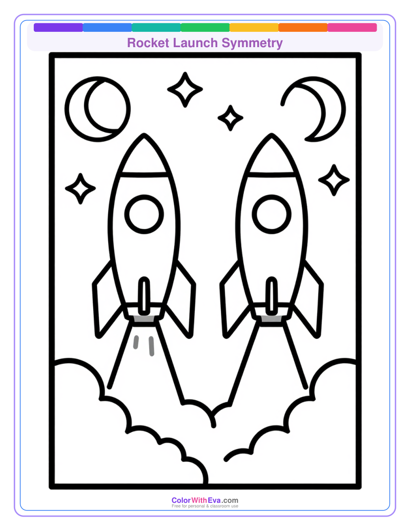 Rocket Launch Symmetry preview