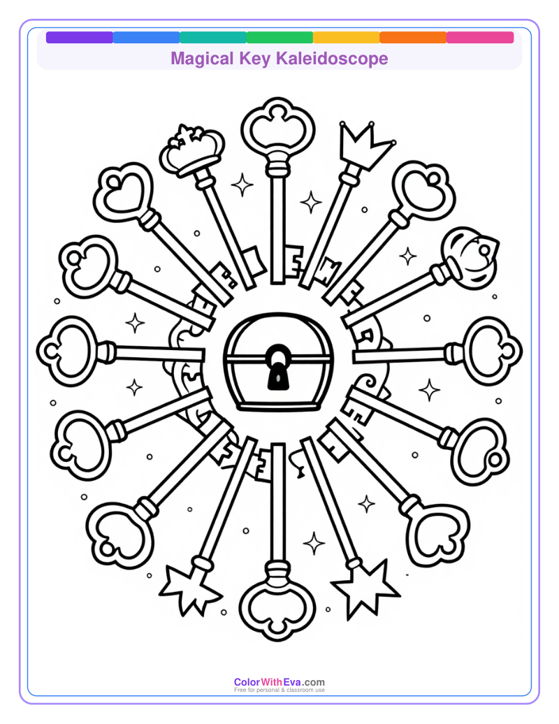 Magical Key Kaleidoscope preview