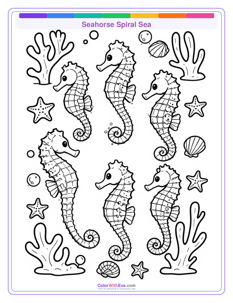 Seahorse Spiral Sea preview