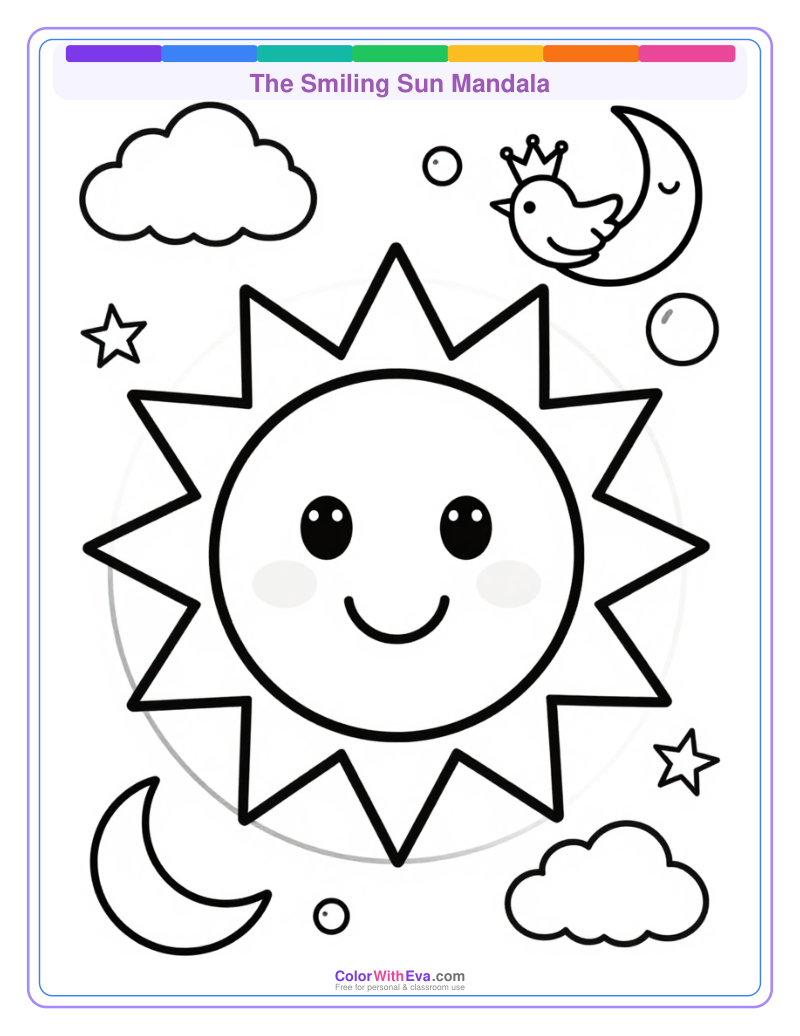 The Smiling Sun Mandala thumbnail