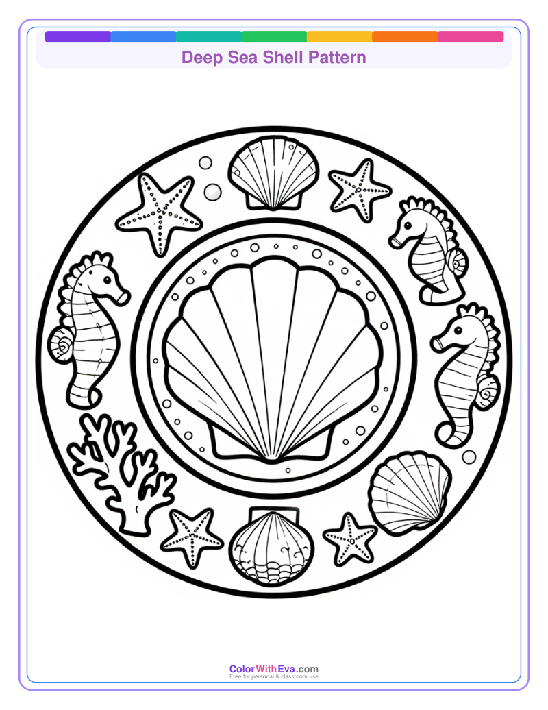 Deep Sea Shell Pattern preview