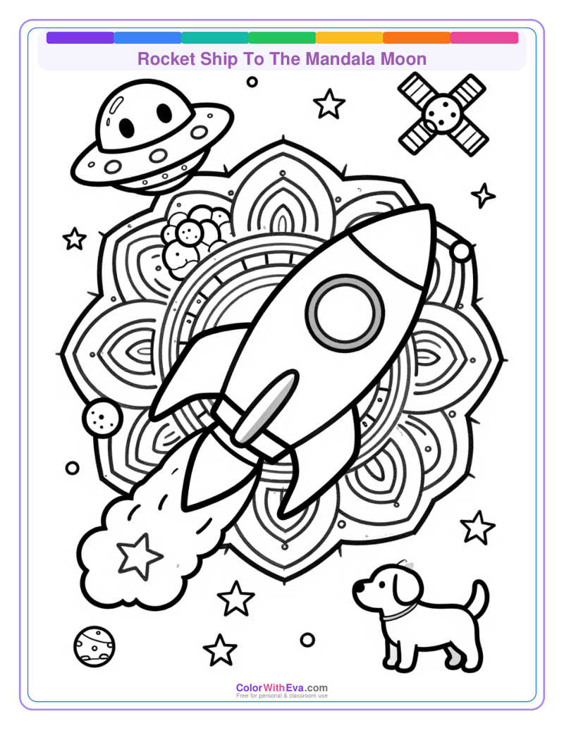 Rocket Ship To The Mandala Moon thumbnail