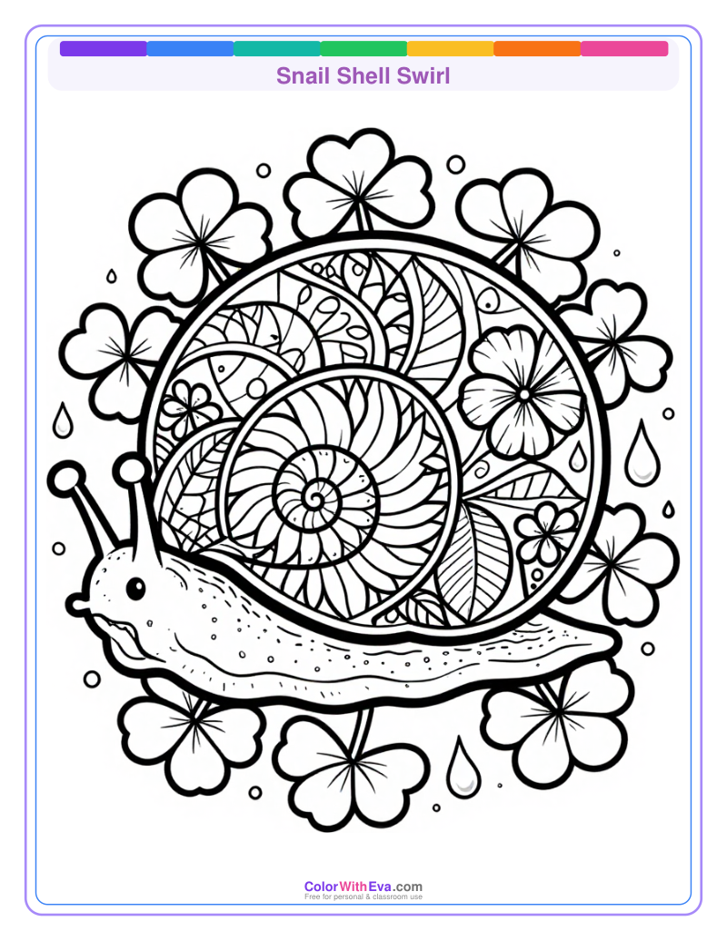 Snail Shell Swirl preview