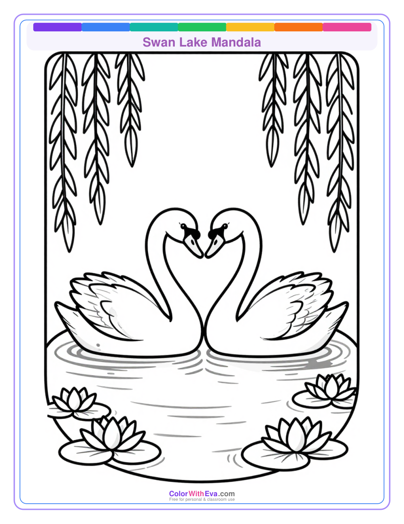 Swan Lake Mandala preview