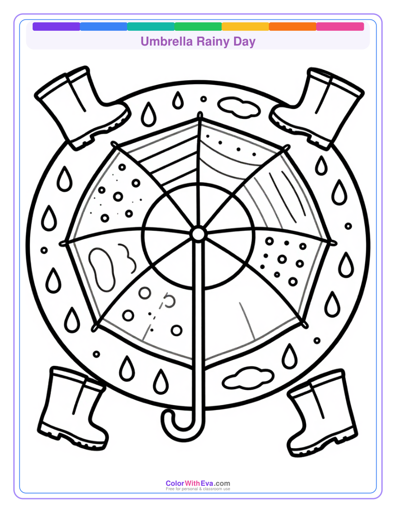 Umbrella Rainy Day preview