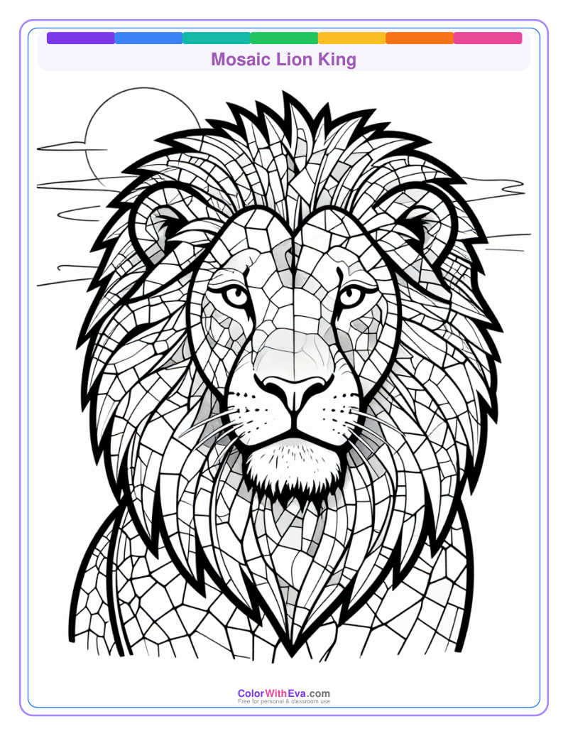 Mosaic Lion King preview