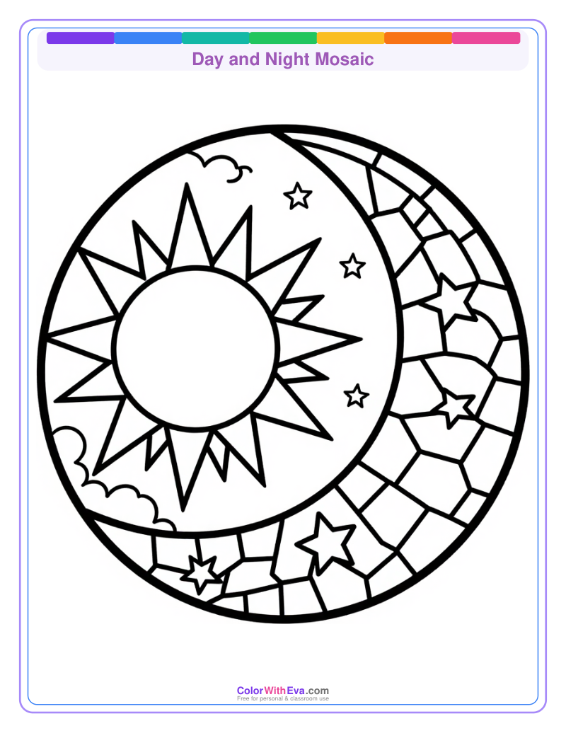 Day and Night Mosaic preview