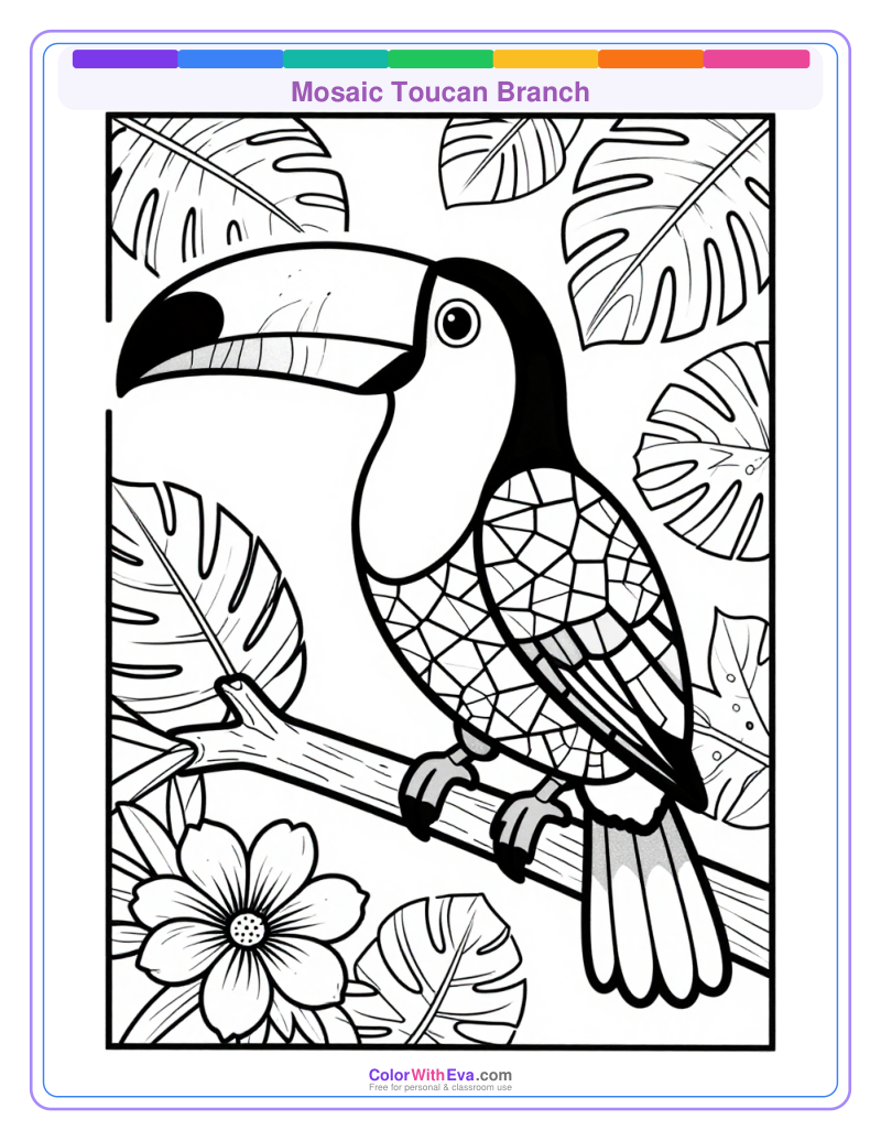Mosaic Toucan Branch preview