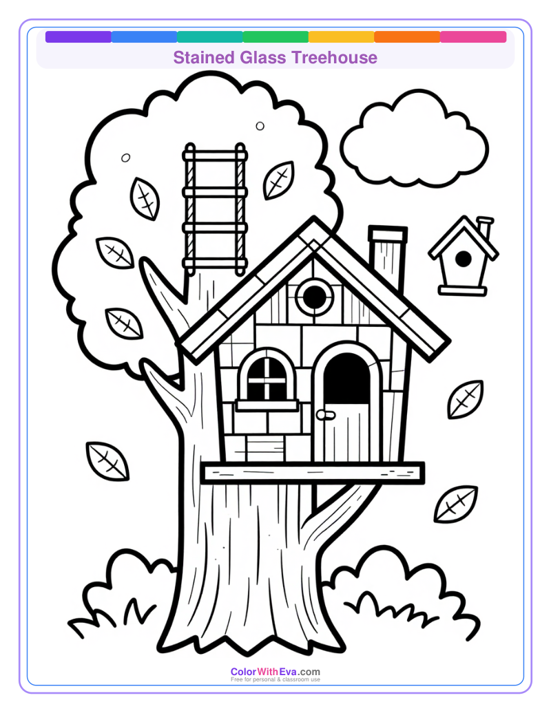 Stained Glass Treehouse preview