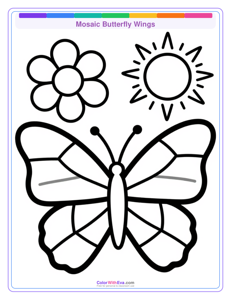 Mosaic Butterfly Wings preview