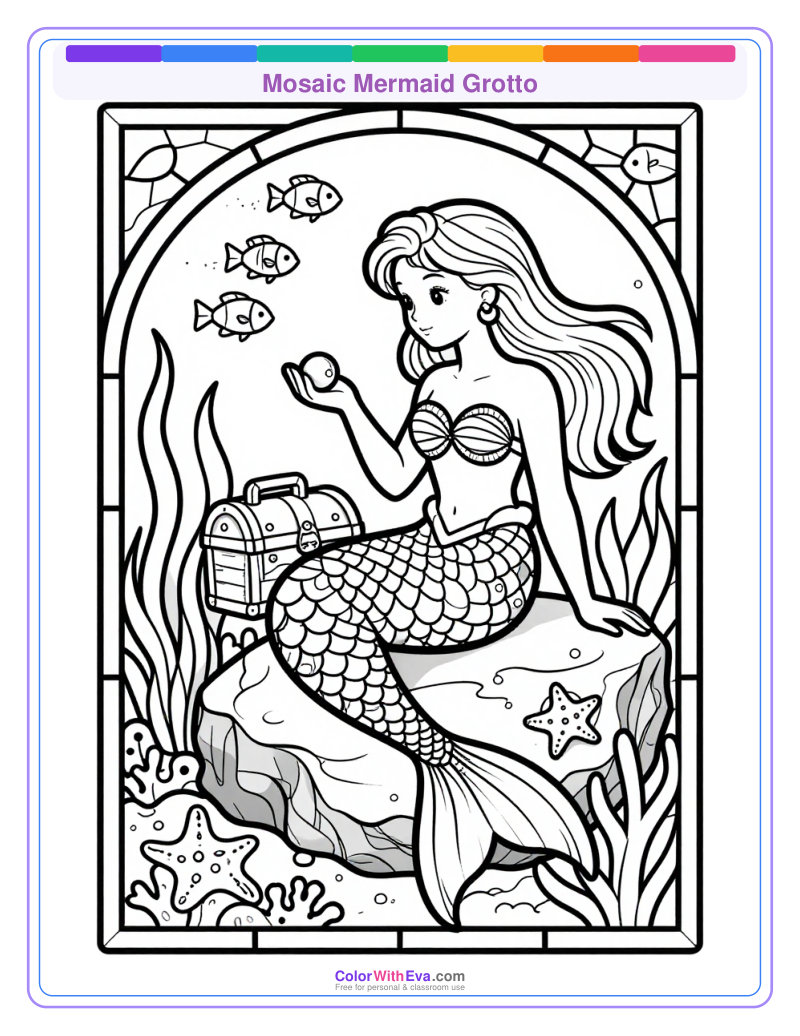 Mosaic Mermaid Grotto preview