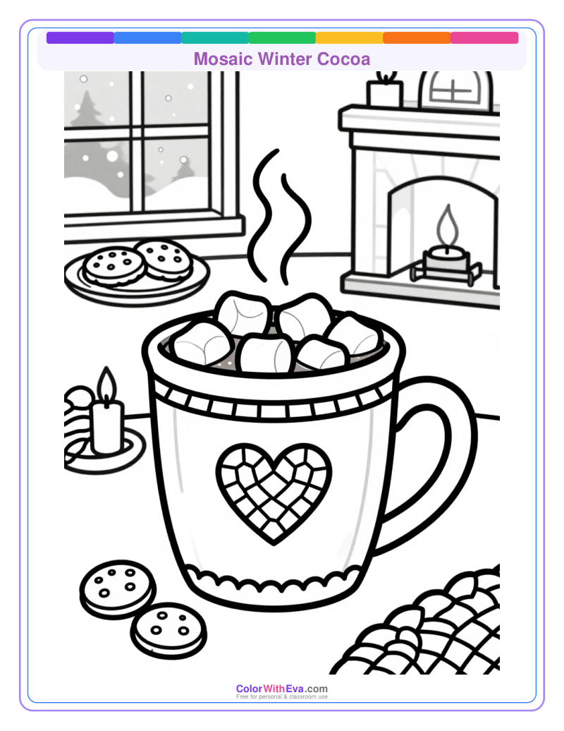 Mosaic Winter Cocoa preview