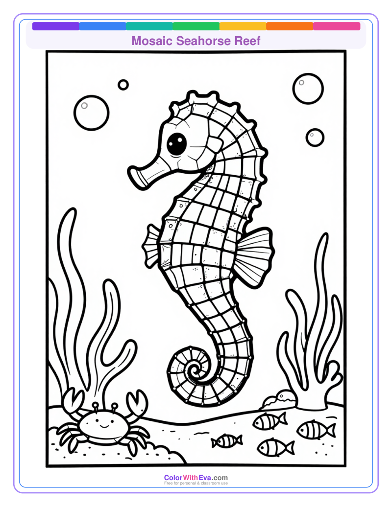 Mosaic Seahorse Reef preview