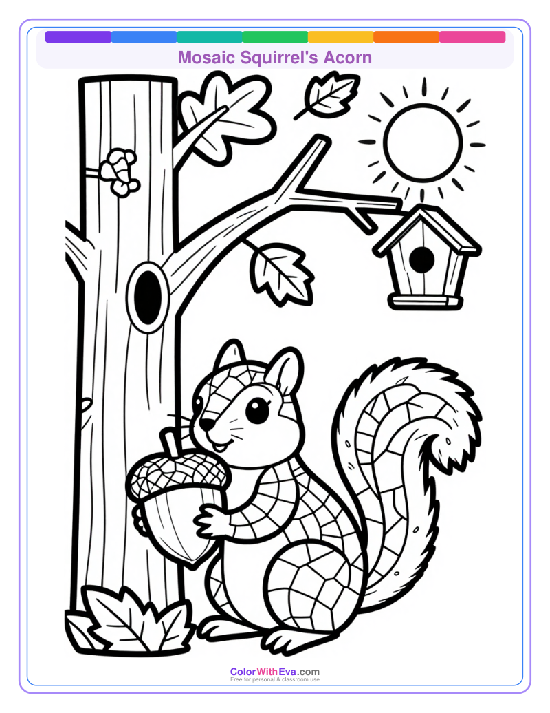 Mosaic Squirrel's Acorn preview
