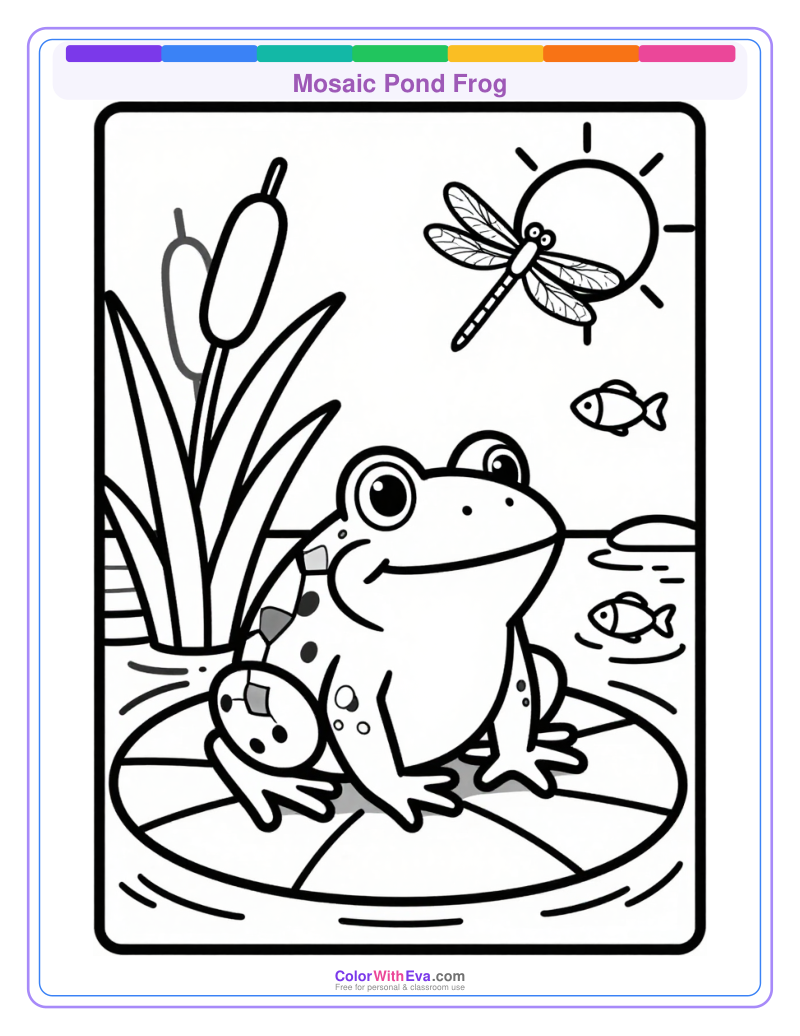 Mosaic Pond Frog preview